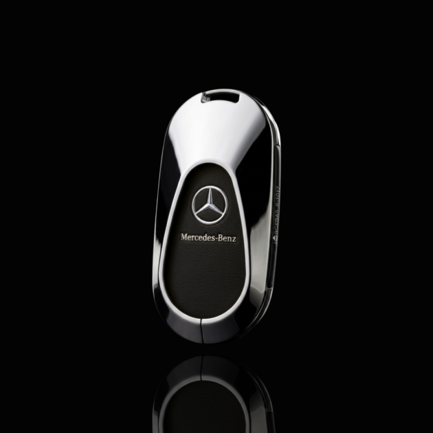 Premium Key Cover compatible with Mercedes-Benz 2020-2026 Key Shape B S-Class AMG, Maybach, E-Class, SL, CLE, GLC, EQE, EQS, S-Class, C-Class