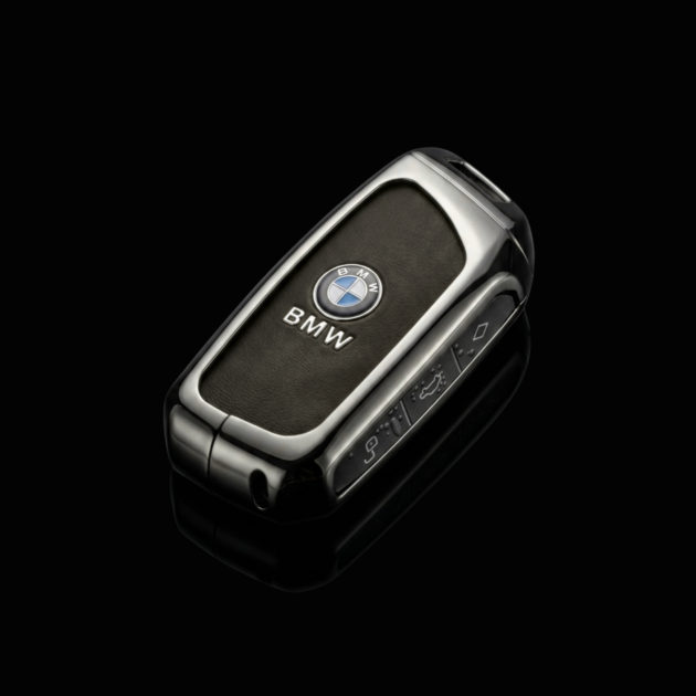 Premium Key Cover compatible with BMW New Body 2023-2026 2 Series, 3 Series, 5 Series, 7 Series, X1, X5, X6, X7, iX, i7, XM